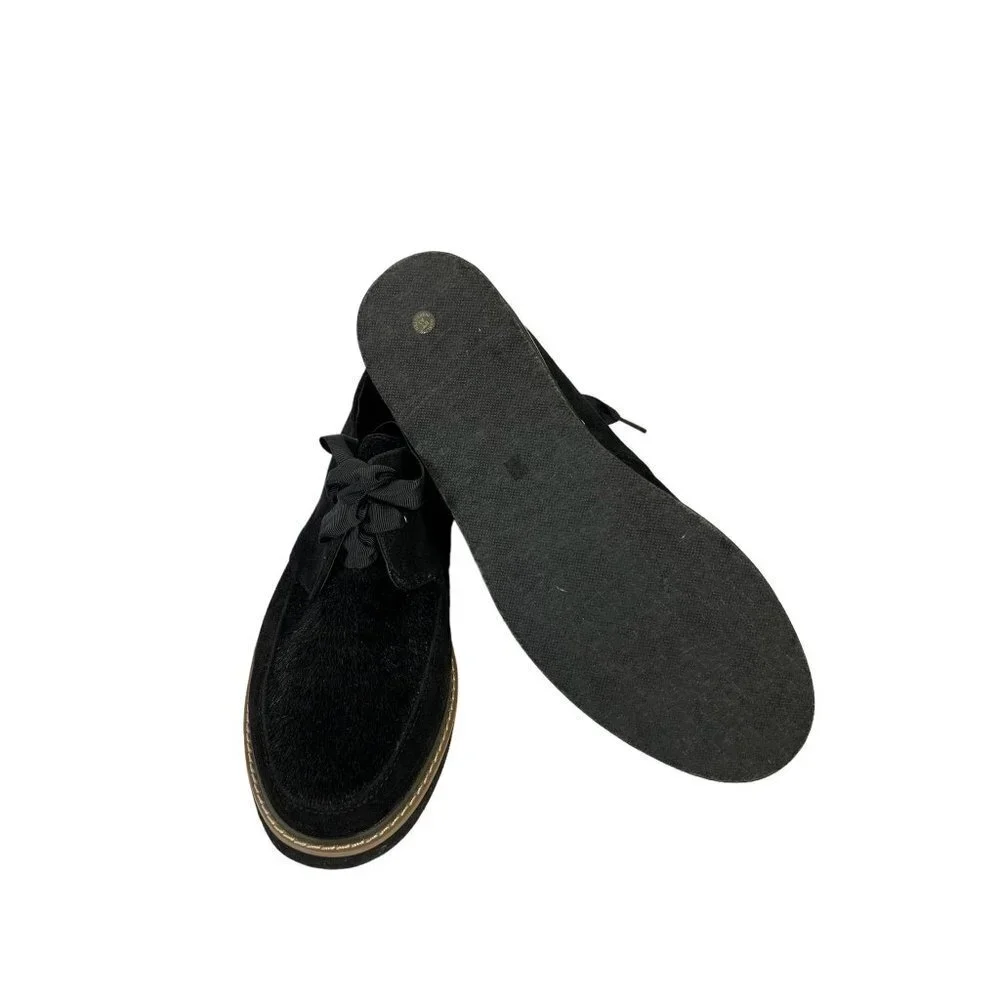 Arizona Jeans Women's Black Faux Fur Shoes - Picture 4 of 6